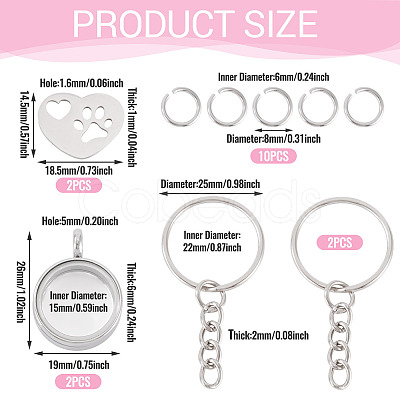 DIY Keychain Kits DIY-TA0014-65A-P-1