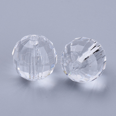 Transparent Acrylic Beads TACR-Q254-12mm-V01-1