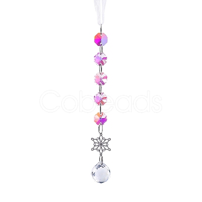 Metal Snowflake Hanging Ornaments PW-WGEE7F3-03-1