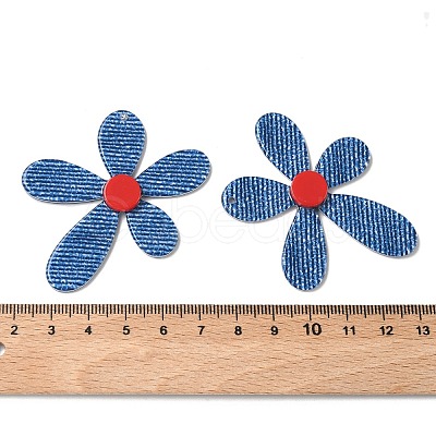 Denim Color Acrylic Big Pendants FIND-C088-03-1