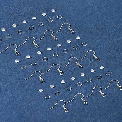 60Pcs Brass Earring Hooks DIY-FS0007-60P-1