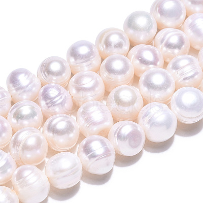 Natural Cultured Freshwater Pearl Beads Strands PEAR-N013-17N-01-1