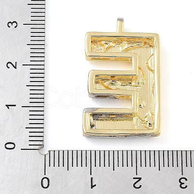 Brass Pendants PALLOY-S036-01G-E-1