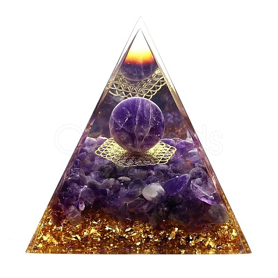 Orgonite Pyramid Resin Energy Generators PW-WG53E4D-01-1