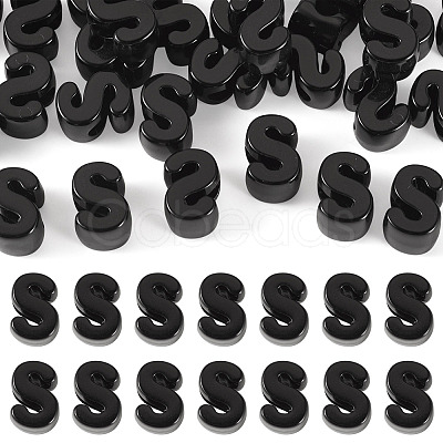 Acrylic European Beads OACR-TAC0013-14S-1