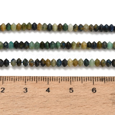 Natural Chrysocolla and Lapis Lazuli Beads Strands GG-CBAA9B4-A12-03-1
