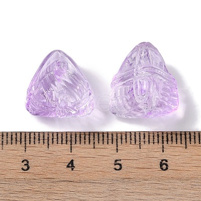 Baking Paint Glass Beads GLAA-S202-15D-1
