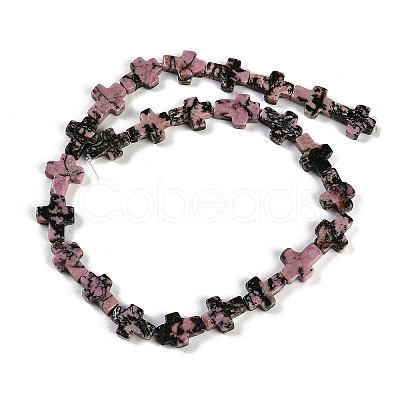 Natural Rhodonite Beads Strands G-I369-A07-02-1