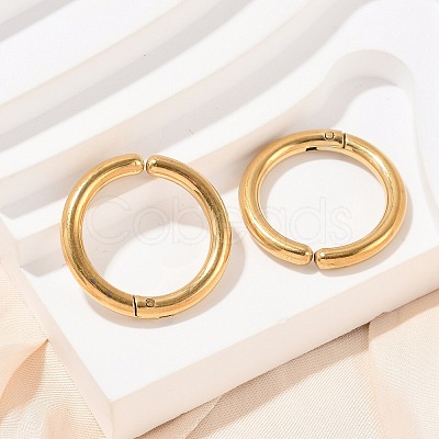 201 Stainless Steel Cuff Earring EJEW-C131-01D-G-1