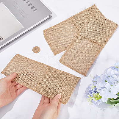 10Pcs Linen Cutlery Bag AJEW-GF0008-68-1