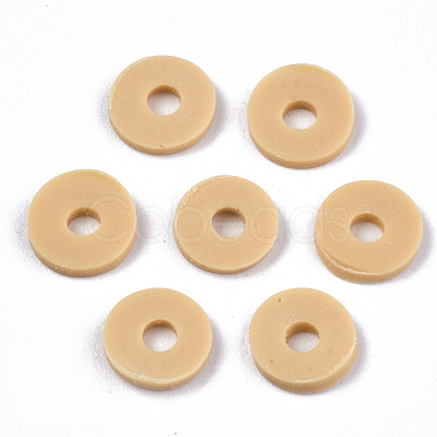 Handmade Polymer Clay Beads CLAY-Q251-4.0mm-67-1