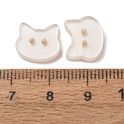 2-Hole Resin Buttons RE-CBA1807-03G-1