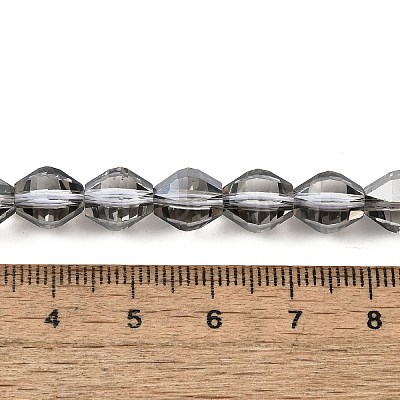 Electroplate Glass Beads Strands EGLA-L045-H-PL01-1