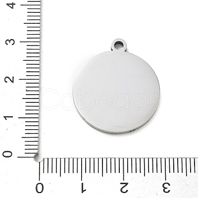 201 Stainless Steel Pendants SA-CBA3D3A-05P-01-1