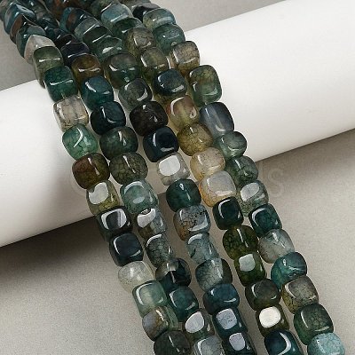Natural Agate Beads Strands G-E469-01E-1