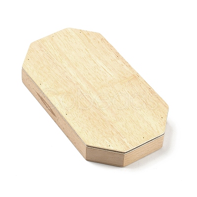 Wooden Ring Organizer Display Trays with Velvet Inside ODIS-C013-04A-1