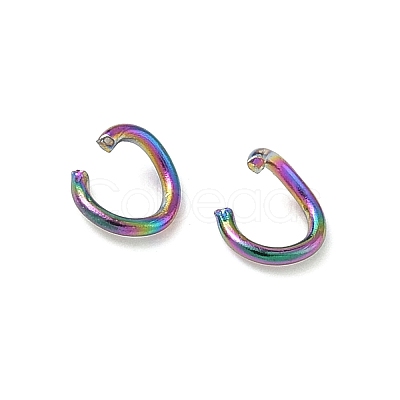304 Stainless Steel Open Jump Rings STAS-Z150-01A-RC-1