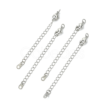 SHEGRACE Brass Curb Chain Extender XGR0149P-164P-1