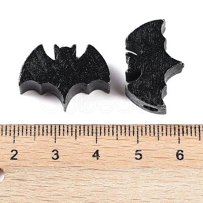 Halloween wood beads WOOD-S064-01C-1