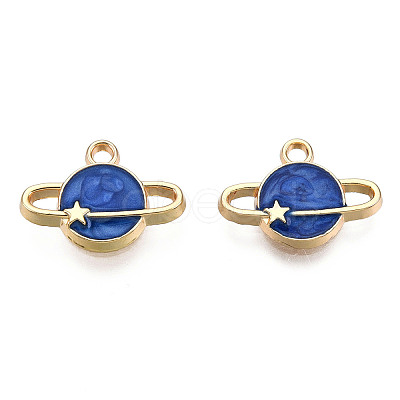 Alloy Enamel Pendants ENAM-T009-66B-RS-1