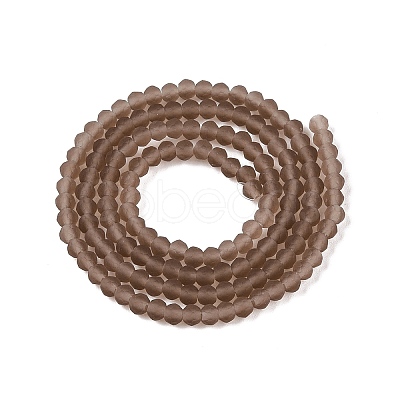 Transparent Glass Beads Strands EGLA-A044-T2mm-MD16-1