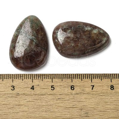 Natural Garnet Cabochons G-N343-04B-1