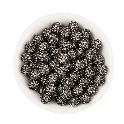 Pave Disco Ball Beads RB-H258-8MM-215-1