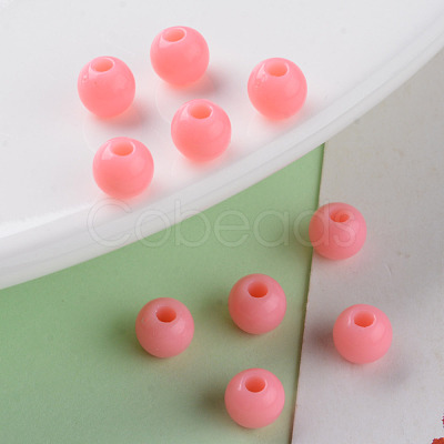 Opaque Acrylic Beads MACR-S370-C6mm-A04-1