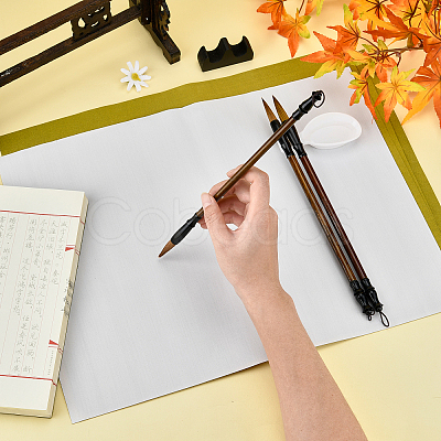 4Pcs Chinese Calligraphy Brushes Pen Kits AJEW-PH0002-93-1