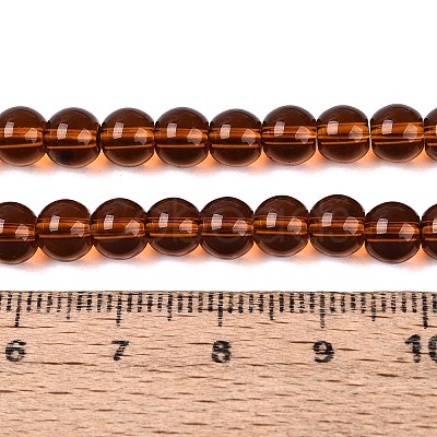 Transparent Glass Beads Strands GLAA-T032-T6mm-M-1