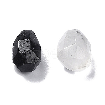 Natural Black Rutilated Quartz Beads G-F747-03B-1