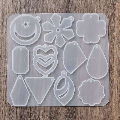 Geometry Earrings Pendants DIY Silicone Mold LS-DIY-Q033-01C-1