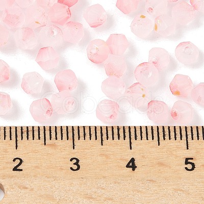 Frosted Glass Beads FGLA-D300-01F-1