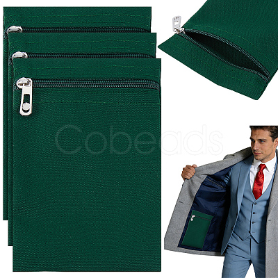 Canvas Cloth Zipper Bags ABAG-WH0077-09B-07-1