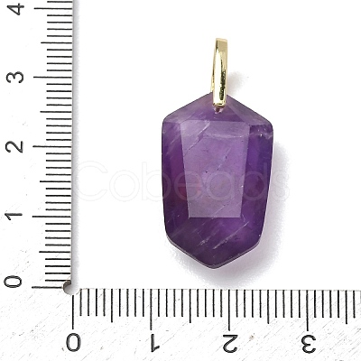 Natural Amethyst Pendants GG-CBA5FCC-01G-10-1