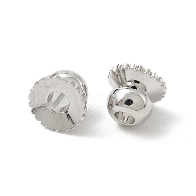 Rack Plating Brass Bead Cap KK-WH0060-03P-1