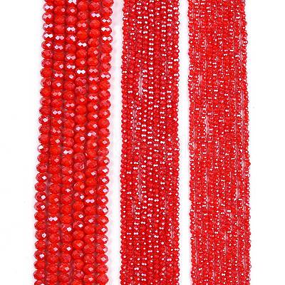 Electroplate Glass Beads Strands EGLA-A044-P2mm-A22-1
