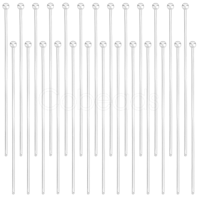 200Pcs Brass Ball Head Pins FIND-BBC0015-90C-1