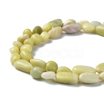 Natural Jade Beads Strands G-P497-01A-06-1