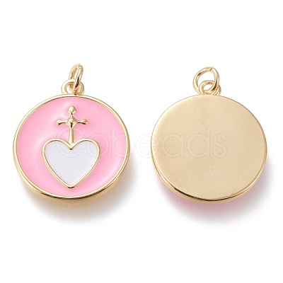 Brass Pendants ZIRC-I044-01A-1