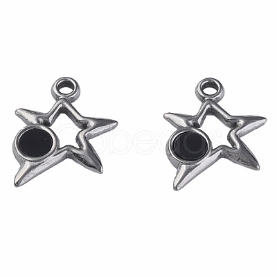 304 Stainless Steel Charms STAS-N087-51-04P-1