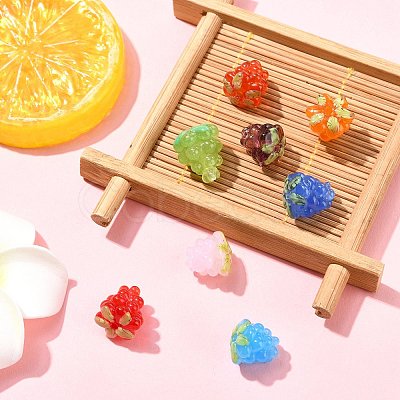 8Pcs 8 Styles Handmade Lampwork Beads LAMP-CJ0002-22-1