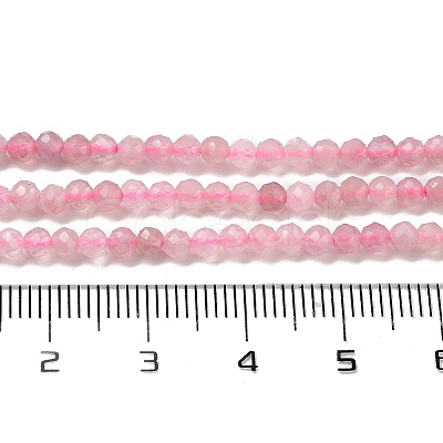Natural Madagascar Rose Quartz Beads Strands X-G-B088-C09-03-1