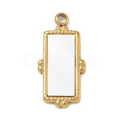 304 Stainless Steel with Shell Pendants SA-CBA4CA5-06A-G-1