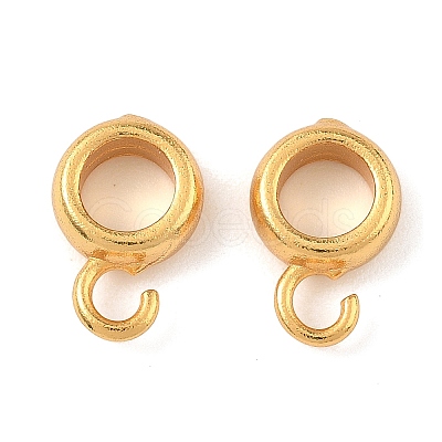 Brass Tube Bails KK-K364-33G-1