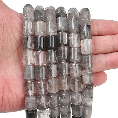 Natural Cloudy Quartz Beads Strands G-S396-03A-1