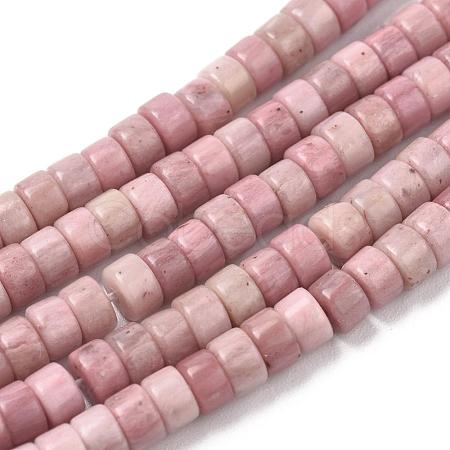 Natural Rhodonite Beads Strands G-F631-A26-1