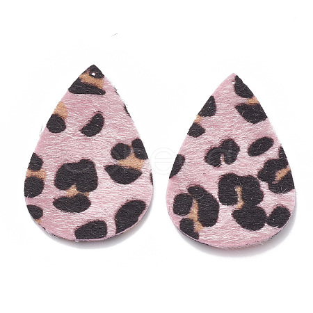 Imitation Leather Big Pendants FIND-N001-10E-1