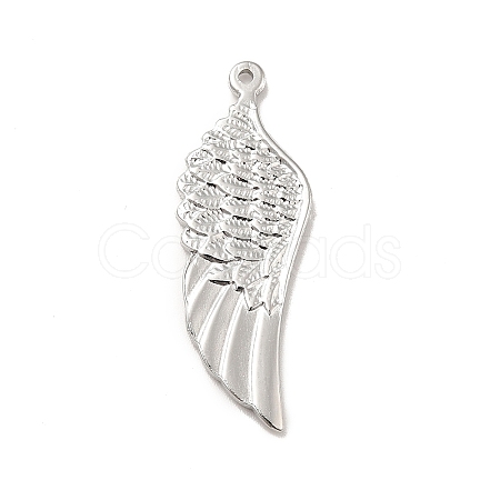 Non-Tarnish 304 Stainless Steel Pendants STAS-E176-08P-1