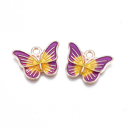 Alloy Enamel Pendants ENAM-S115-146C-1
